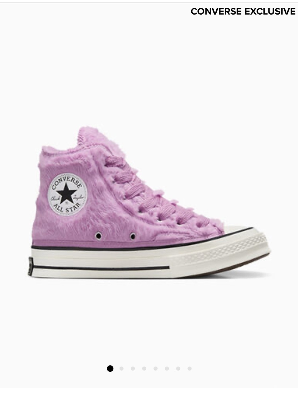Converse chuck 70 faux fur